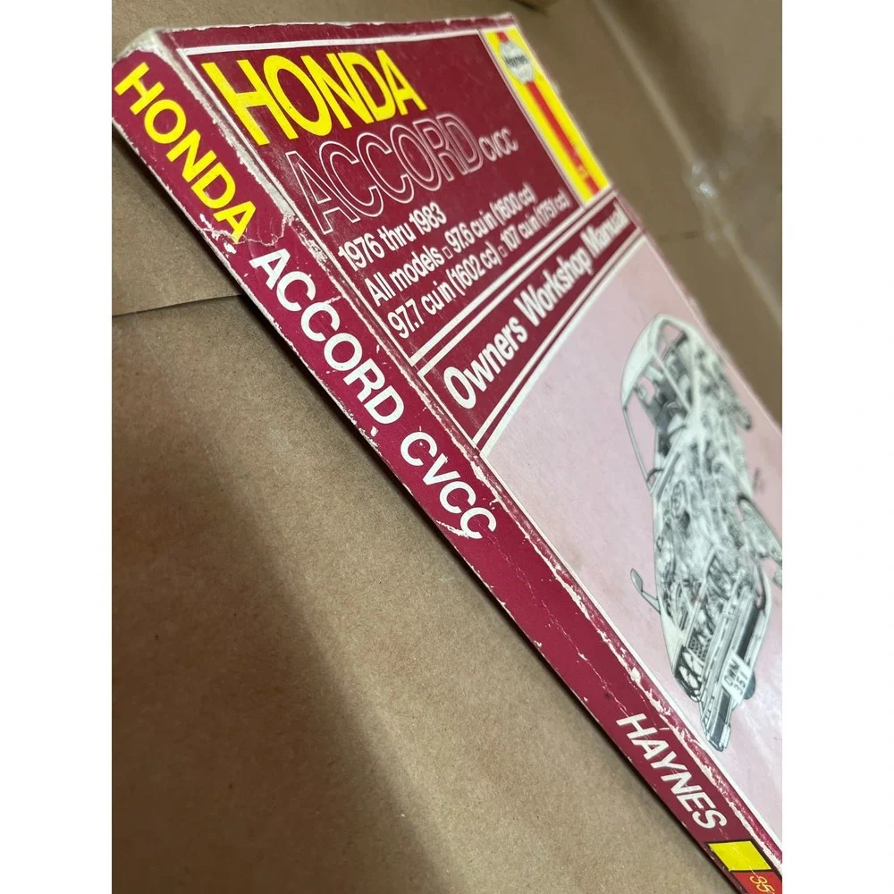 VTG Haynes 42010 Honda Accord CVCC 1976-1983 Owners Workshop Manual‎